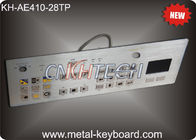 Touchpad 28 Keys Industrial Metal Keyboard Flat Matrix Square Buttons