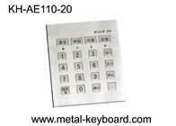 Vandal Proof Stainless steel Keyboard with 20 Keys , Door Entry Keypad